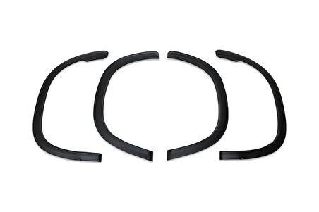 Mitsubishi L200 Çamurluk Dodik Seti Dar Model 4 Parça Abs 2019-2024 Arası