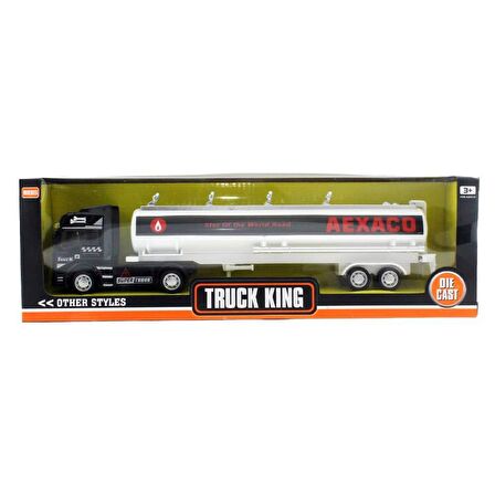 Die Cast Çek Bırak Yakıt Tanker Kamyonu