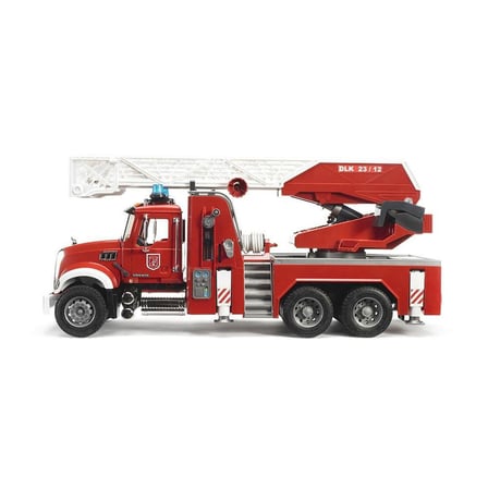 Merdivenli ve Su Püskürten Mack Granit İtfaiye Model Aracı