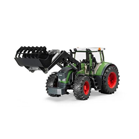 1:16 Model Fendt 936 Verio Kepçeli Traktör Aracı Oyun Seti