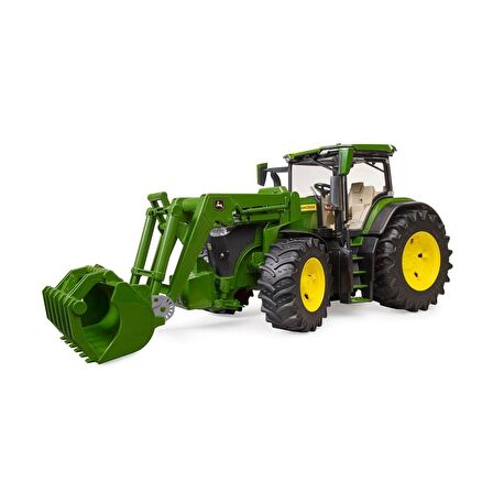 1:16 Model John Deere 7R 350 Kepçeli Traktör İnşaat Aracı Seti