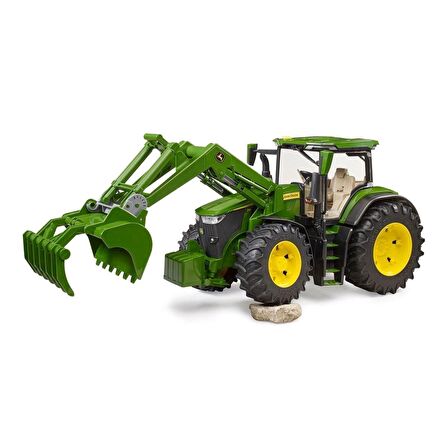 1:16 Model John Deere 7R 350 Kepçeli Traktör İnşaat Aracı Seti