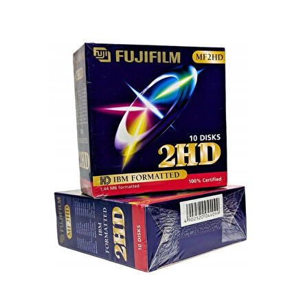FUJİ MAGENTİCS FUJİ  FİLM MF2HD 1.44 MB  DİSKET 10 LU KUTU