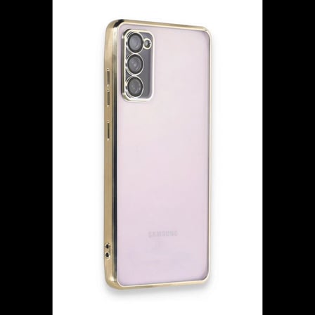 Samsung Galaxy S20 FE Kılıf Razer Lensli Silikon - Gold