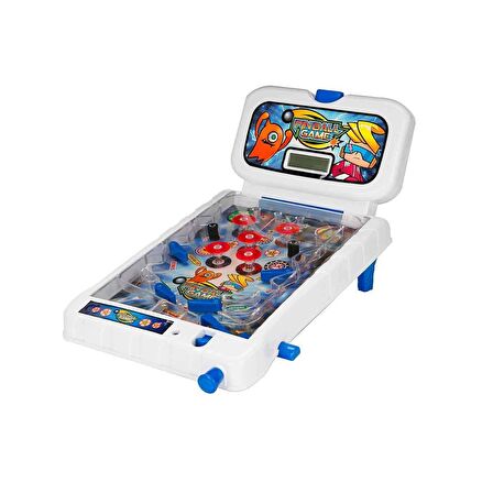 Işıklı ve Sesli Pinball Game Tilt Oyun Masa Seti