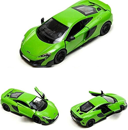 Kinsmart Mclaren 675 LT Diecast Metal Model Araba