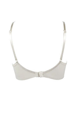 Kadın Soft Kaplı Desteksiz Taşlı Sütyen Ekru 9700 Diana