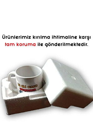 Yeni Yıl Yılbaşı Mutlu Yıllar Yeni Yıl  Temalı Beyaz Kupa Bardak Sevgiliye Arkadaşa Hediye