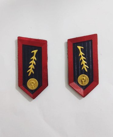 Single Sword plastik jandarma asayiş yaka spoletleri(ASAYİŞ-İkmal)