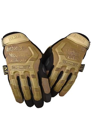 Single Sword Mechanix Tam Parmak Taktik Eldiven, Darbe Emici İş Eldiveni, Dokunmatik Özellikli Motosiklet&Spor Eldiveni, Unisex(HAKİ-M)