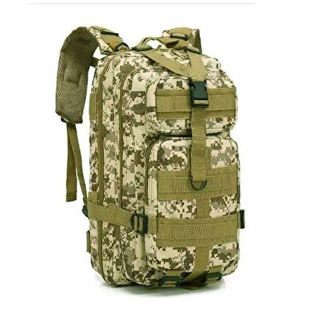 Single Sword 30L Taktik Outdoor Kamp Seyahat Sırt Çantası PİKSEL
