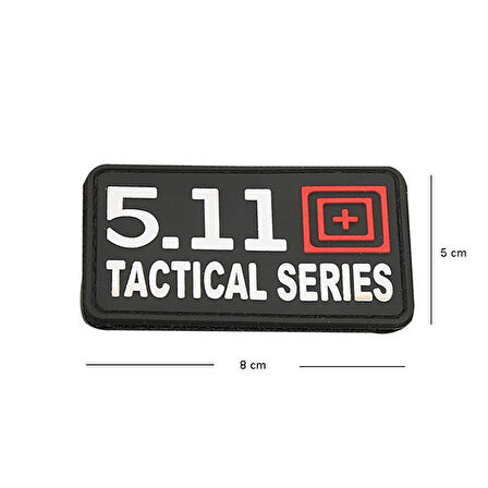 Single Sword 5.11 Tactical Cırtlı Plastik Patch