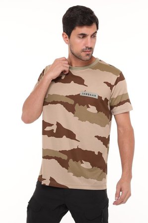 Yakasız Kısa Kol Erkek T-Shirt Jambaar(USA-S)