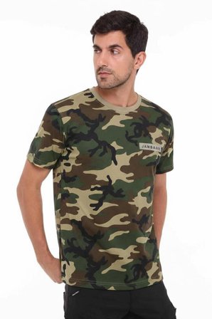 Yakasız Kısa Kol Erkek T-Shirt Jambaar(USA-L)