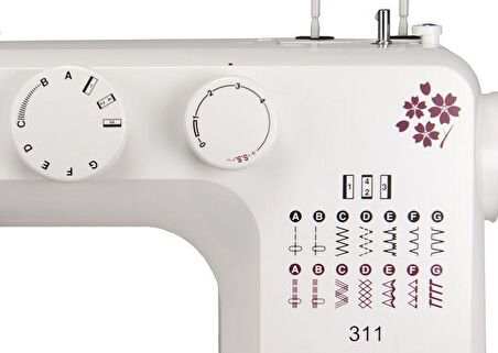 Janome 311 Dikiş Makinesi Beyaz