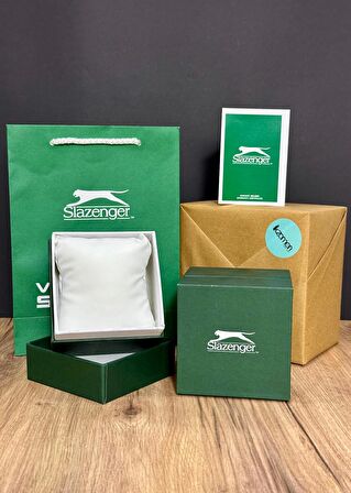 Slazenger Gümüş/RoseGold Renk Kordon Erkek Kol Saati