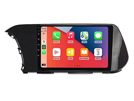 Navismart Multimedya - 4 Çekirdek İşlemci, 4GB RAM, 64GB HAFIZA Hyundai İ20 (2020) ile uyumlu