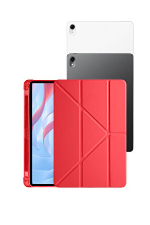 Fuchsia MatePad Air 11,5 inç Uyumlu Kalemlikli 360 Tam Koruma Sağlayan Tablet Kılıfı
