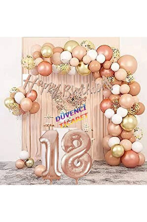 18 YAŞ Doğum Günü BALON Seti