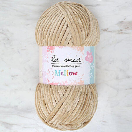 La Mia Mellow Bej El Örgü İpi - 908 - 34157