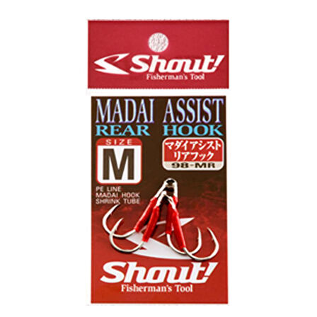 Shout Madai Assist Rear Hook Serisi Olta İğnesi S Size