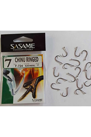 Sasame Chinu Ringed F-724 Serisi Olta İğnesi NO:7