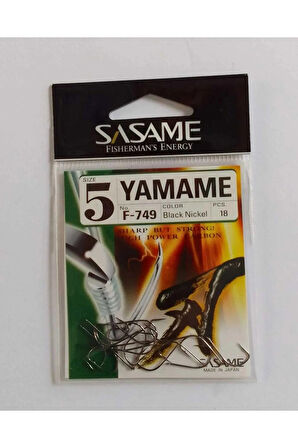Sasame Yamame F-749 Serisi Olta Iğnesi No:5