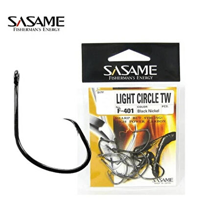 Sasame F-401 Light Ciircle TW Olta İğnesi Black Nickel-NO:2