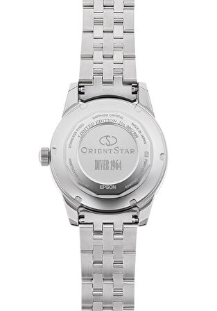 Orient Star RE-AU0502S00B Kurmalı Otomatik Çelik Gri 20 ATM 40 mm Erkek Kol Saati 