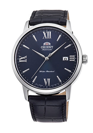 Orient RA-AC0F11L30B Otomatik Deri Siyah Lacivert Kadran Safir Cam 42 mm Erkek Kol Saati 