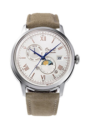 Orient Bambino RA-AK0808S30B Limited Edition Otomatik Deri Kahve 42 mm Erkek Kol Saati
