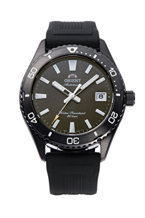 Orient Mako RA-AC0Q10N30B Otomatik Silikon Siyah Safir Cam 20 ATM 40 mm Erkek Kol Saati 