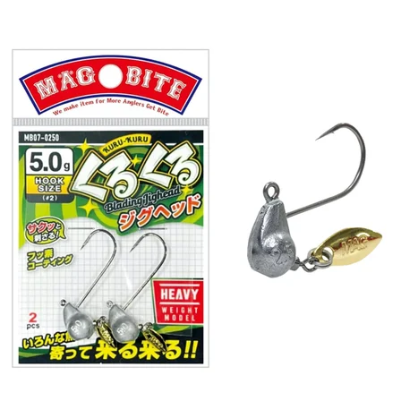 Magbite Round Blade Jighead #2 5gr (2 Adet)