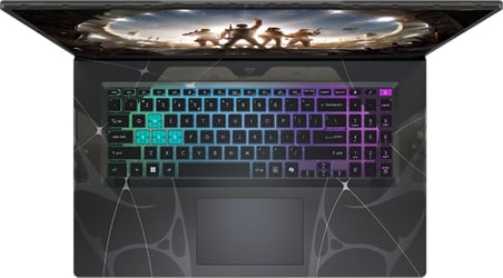 MSI Msı Cyborg 17 Intel Core I7 13620H  96GB Ddr5 256GB SSD RTX5060 Gddr7 8gb Windows 11 Pro 17.3" Fullhd (1920X1080) 144HZ IPS Taşınabilir Bilgisayar B13WFKG210XTRP36 + Zetta Çanta