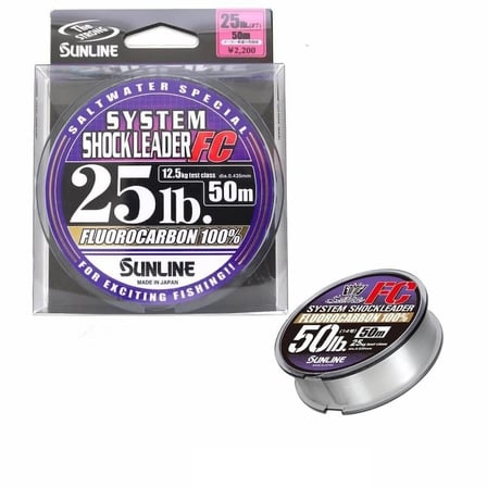 0.28MM SUNLINE SYSTEM FC CLEAR 50M OLTA MISINASI