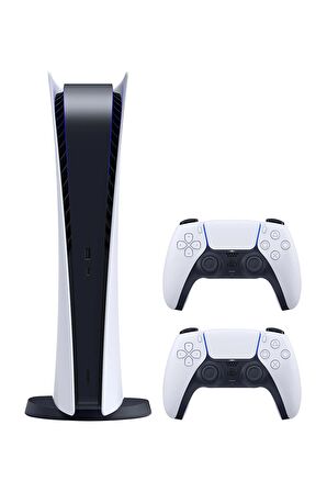 Sony Playstation 5 825 GB - Dijital Sürüm - Türkçe Menü PS5 + 2. PS5 DualSense