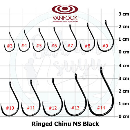 Vanfook Ringed Chinu Delikli İğne #9