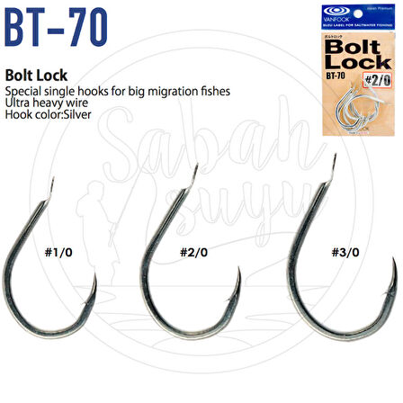 Vanfook Bolt Lock BT-70 Asist İğne #1/0