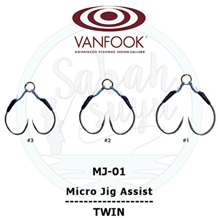 Vanfook Çiftli Micro Jig Assist İğne MJ-01 #1