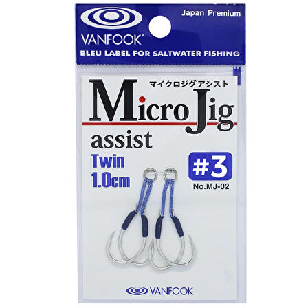 Vanfook Çiftli Micro Jig Assist İğne MJ-02 #3