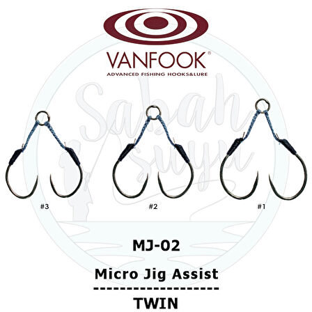 Vanfook Çiftli Micro Jig Assist İğne MJ-02 #3