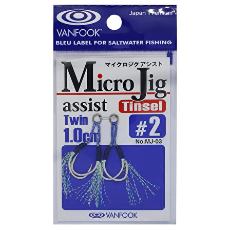 Vanfook Çiftli Micro Jig Assist İğne MJ-03 #2