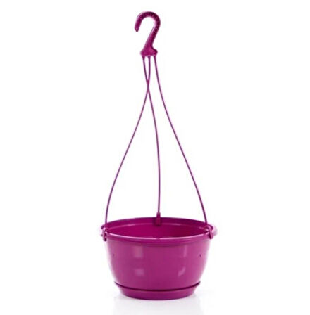 Omnipazar SO-SM03 Safir Makrome Askılı Balkon Saksı Takımı 6 litre No 3