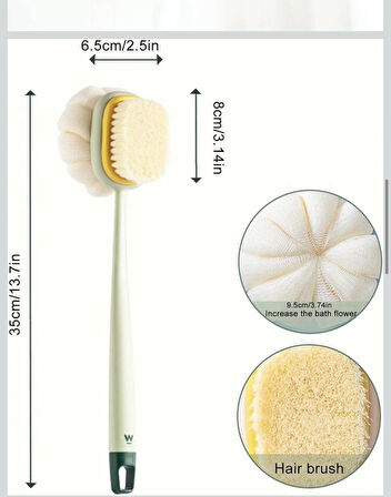 Fırça Ve Banyo Lifli Vücut Duş Fırçası