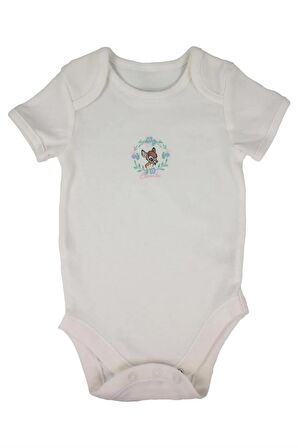 Bebek %100 Pamuk Disney Simba Ve Arkadaşları Baskılı 7'li Bodysuit / Zıbın