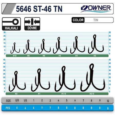 Owner 5646 St-46tn Tin Çarpma İğne