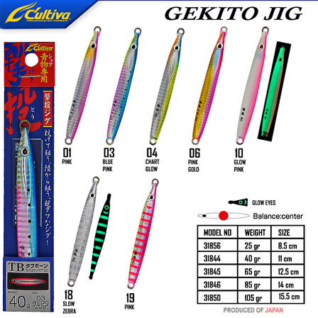 Cultiva 31844 Gekito Jig 40g 11cm-06