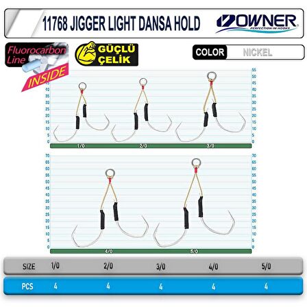 Cultiva 11768 Jigger Light Dansa Hold Asist İğne 