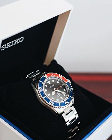 Seiko Sne591p Prospex Solar Pepsi Bezel 