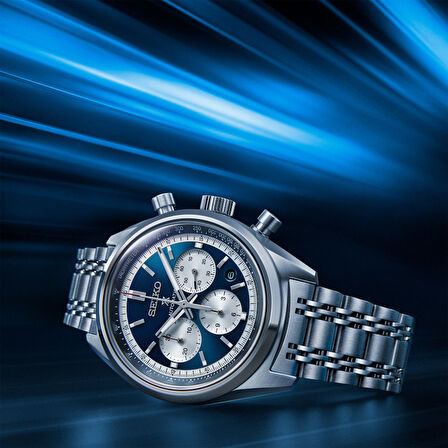 Seiko Prospex Speedtimer Sunrise Blue SRQ051J Otomatik Kronograf Erkek Kol Saati